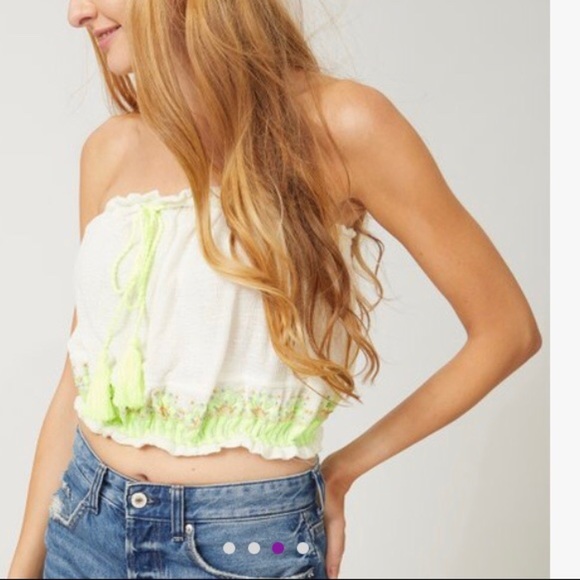 NWT 🎉Host Pick🎉 Free People No More Tiers Tube Top XS - Picture 4 of 11
